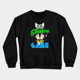 Gamer Slave Gaming Controller Crewneck Sweatshirt